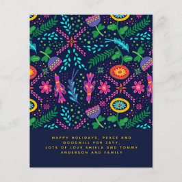 スカンジナビアフォークアートバーズフラワーズアニュアルレター