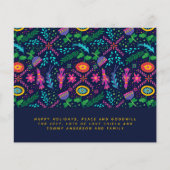 スカンジナビアフォークアートバーズフラワーズアニュアルレター (正面)