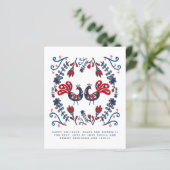 スカンジナビアフォークアートバードホリデーズアニュアルレター (スタンド正面)