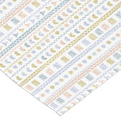 スカンジナビアフォークアートパターンテーブルランナー ショートテーブルランナー (コーナー)