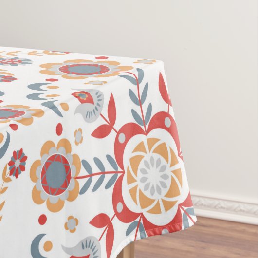 スカンジナビアフォークアートベルコマンテーブルクロス テーブルクロス (インサイチュ)