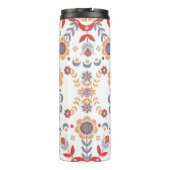 スカンジナビアフォークアートベルコメンテーブルランナー タンブラー (裏面)