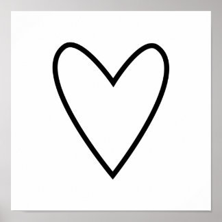 スカンジナビアフォークアートミニマルイラストレーション ポスター