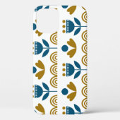 スカンジナビアフォークアート、カラフルパターン。 Case-Mate iPhoneケース (裏面)