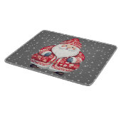 スカンジナビアフォークサンタクロース カッティングボード (角)