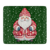 スカンジナビアフォークサンタクロース カッティングボード (正面)