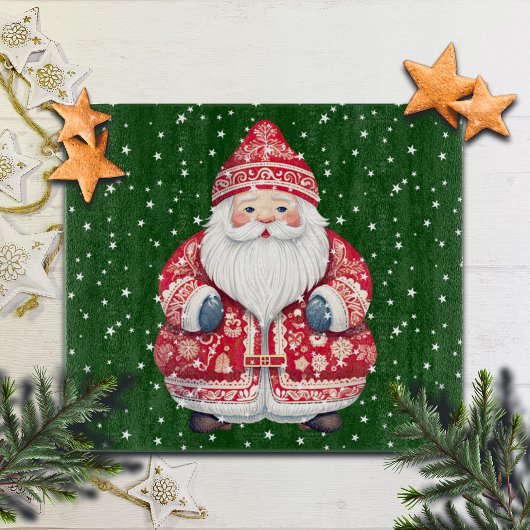 スカンジナビアフォークサンタクロース カッティングボード