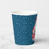 スカンジナビアフォークサンタクロース 紙コップ (右)