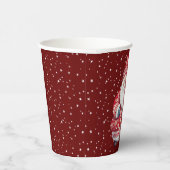 スカンジナビアフォークサンタクロース 紙コップ (右)