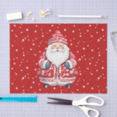スカンジナビアフォークサンタクロース 薄葉紙 (クラフト)