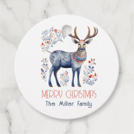 スカンジナビアフォークトナリアクリスマスパーティーサプライズ フェイバータグ