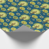 スカンジナビアフォーク芸術 ラッピングペーパー (角)