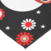 スカンジナビアフクロウフォークアートテーブルクロス テーブルクロス (アングル)