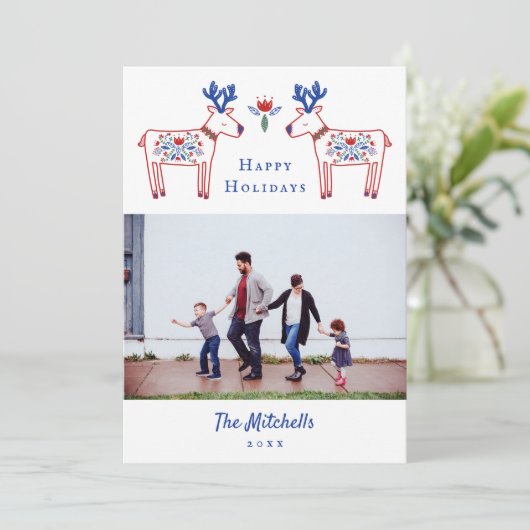 スカンジナビアフローラトナディアハッピーホリデイズ シーズンカード (スタンド正面)