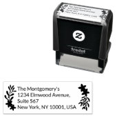 スカンジナビアフローラ差出人住所 セルフインキングスタンプ (インサイチュ)