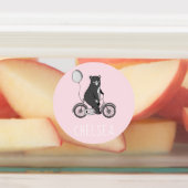 スカンジナビアベアオンバイクミニマリストパステル ラベル (貼付)