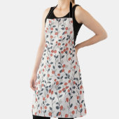 スカンジナビアベリーの枝 エプロン (インサイチュ)