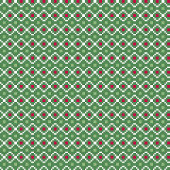 スカンジナビアホリデイフォークアートパターン クッション