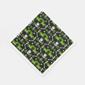 スカンジナビアホースフォークアート スタンダードランチョンナプキン (角)