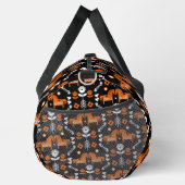 スカンジナビアホースフォークアート ダッフルバッグ (右)