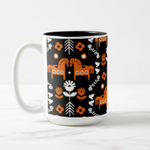 スカンジナビアホースフォークアート