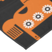 スカンジナビアホースフォークアート テーブルクロス (アングル)