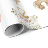 スカンジナビアボホ子供部屋パターン ラッピングペーパー (ロールコーナー)