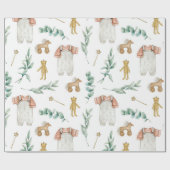 スカンジナビアボホ子供部屋パターン ラッピングペーパー (フラット)