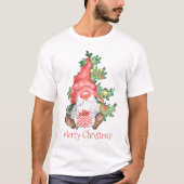 スカンジナビアメリークリスマス格言おもしろい Tシャツ (正面)