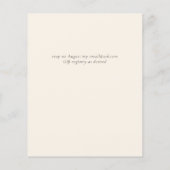 スカンジナビアモダンジャパニ結婚抽象芸術 (裏面)