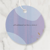 スカンジナビアモダンジャパニ結婚抽象芸術 フェイバータグ (裏面)