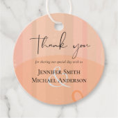 スカンジナビアモダンジャパニ結婚抽象芸術 フェイバータグ (正面)