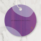 スカンジナビアモダンジャパニ結婚抽象芸術 フェイバータグ (裏面)