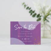 スカンジナビアモダンジャパニ結婚抽象芸術 ポストカード (スタンド正面)