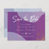 スカンジナビアモダンジャパニ結婚抽象芸術 ポストカード (正面/裏面)