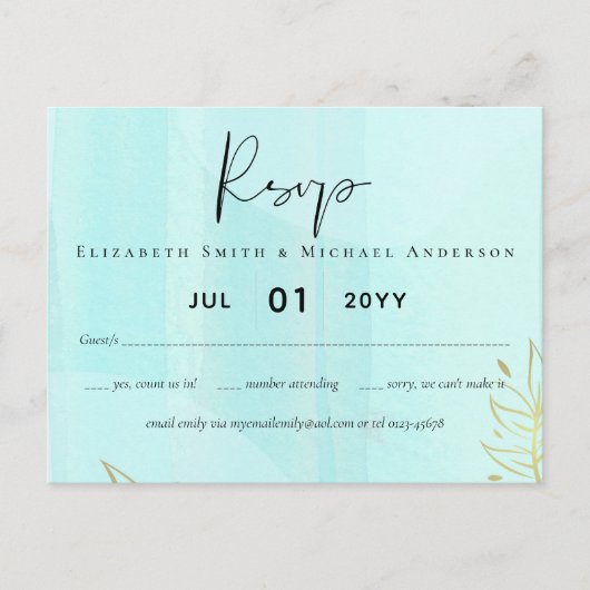 スカンジナビアモダンジャパニ結婚抽象芸術 ポストカード (正面)