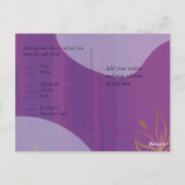 スカンジナビアモダンジャパニ結婚抽象芸術 ポストカード (裏面)