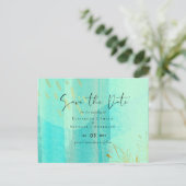 スカンジナビアモダンジャパニ結婚抽象芸術 ポストカード (スタンド正面)