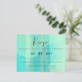 スカンジナビアモダンジャパニ結婚抽象芸術 ポストカード (スタンド正面)