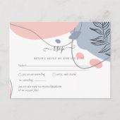 スカンジナビアモダンジャパニ結婚抽象芸術 ポストカード (正面)