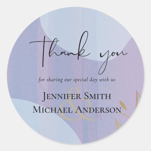 スカンジナビアモダンジャパニ結婚抽象芸術 ラウンドシール (正面)