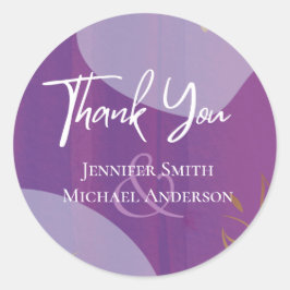 スカンジナビアモダンジャパニ結婚抽象芸術 ラウンドシール