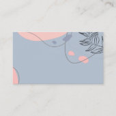 スカンジナビアモダンジャパニ結婚抽象芸術 名刺 (正面)