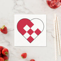 スカンジナビアユール（キリスト降誕祭）ハート