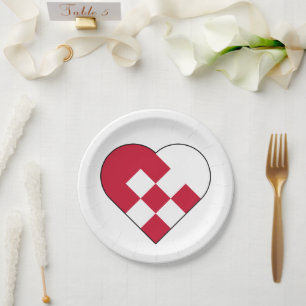 スカンジナビアユール（キリスト降誕祭）聞 ペーパープレート