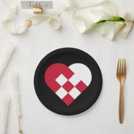 スカンジナビアユール（キリスト降誕祭）聞 ペーパープレート