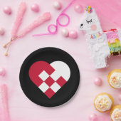 スカンジナビアユール(キリスト降誕祭)聞 ペーパープレート (パーティー)