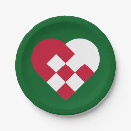 スカンジナビアユール（キリスト降誕祭）聞 ペーパープレート