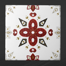 スカンジナビアレッドブルー金ゴールド北欧グラフィック