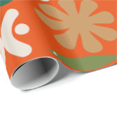 スカンジナビアレトロクリスマスパターン ラッピングペーパー (ロールコーナー)